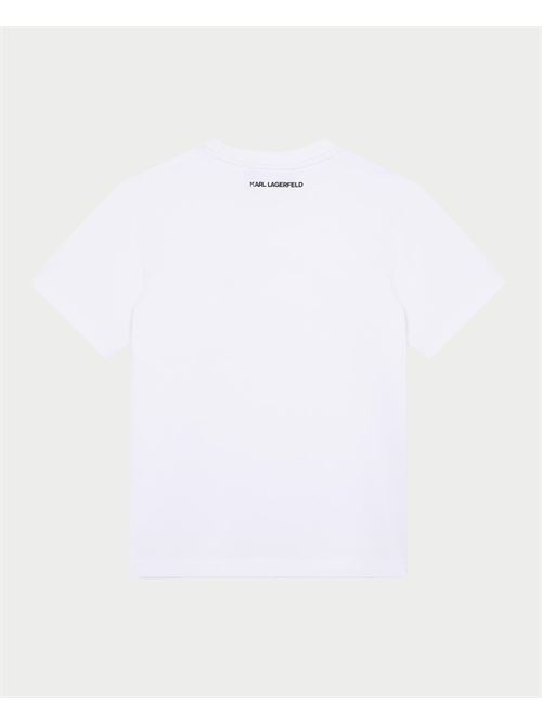 T-shirt girocollo Karl Lagerfeld per bambini KARL LAGERFELD | Z3020510P